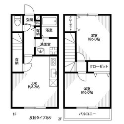 アムール金谷の物件間取画像